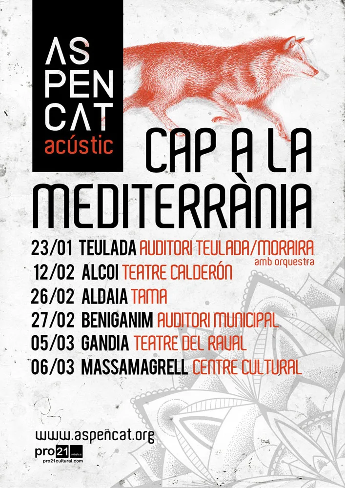 Aspencat – La distància (Gira 2013)